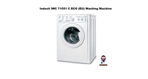 Manuale Indesit IWC 71051 C ECO EU Lavatrice 